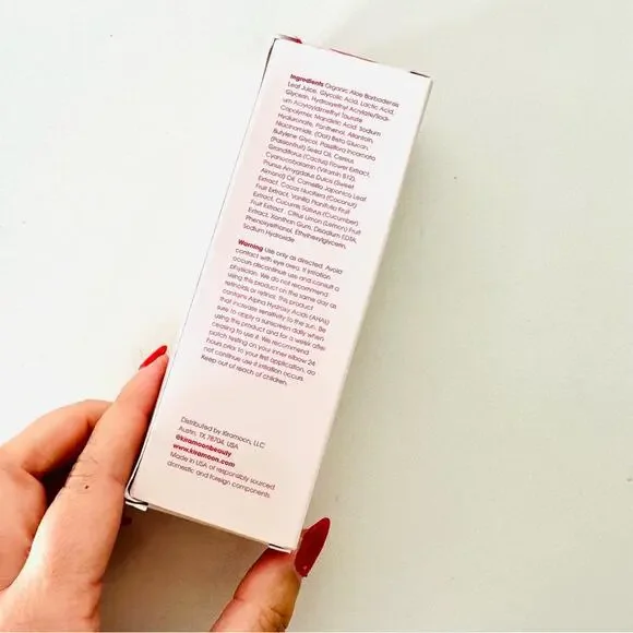 NEW SEPHORA KIRAMOON Star Jelly Magic Resurfacing Facial AHA Gel Face Mask - Picture 5 of 9